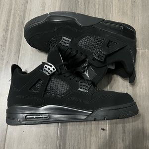 Air Jordan 4 Black Cat Size 10